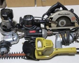 Lot of assorted tools