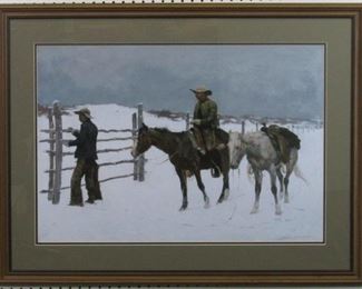 FALL OF THE COWBOY BY FREDRIC REMINGTON