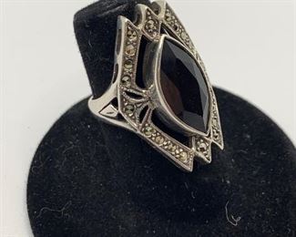 Size 6.5 Sterling Ring $20 #210
