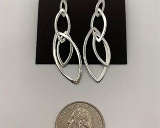 Sterling Earrings with posts and sterling backs. $15 #223