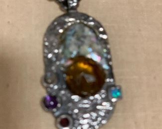 18” Sterling Necklace by  ASCOPA $75 # #233