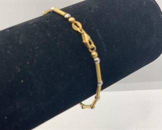 7" 14K 4.3 g Bracelet $150 #257