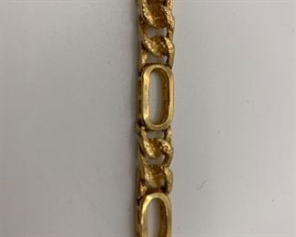 8" 14 K 22.2g Link Bracelet $725 #254