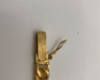 8" 14 K 22.2g Link Bracelet $725 #254