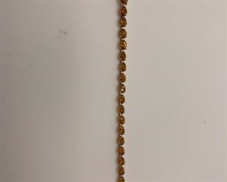 6.25'' 14K 5.1gTW gemstone bracelet  $195 #256
