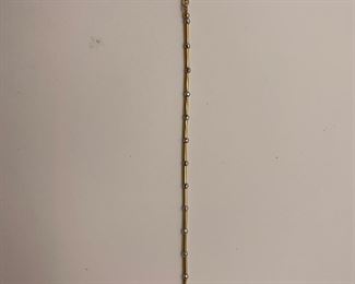 7" 14K 4.3 g Bracelet $150 #257