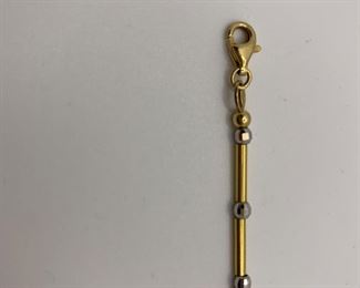 7" 14K 4.3 g Bracelet $150 #257