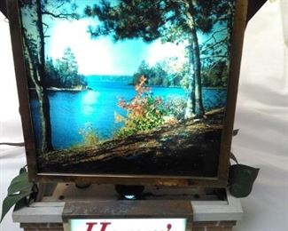 Hamms Rotating Beer Sign