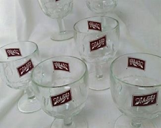 Schlitz Beer Glasses