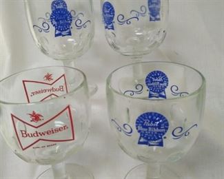 Pabst Beer Glasses