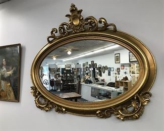 $350 - Victorian Oval Mirror 