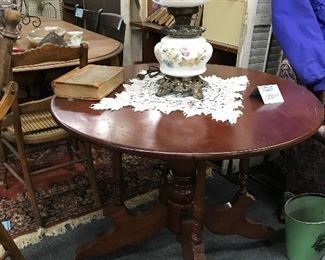 $185 - Cherry Victorian Center Table 