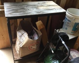 Storage Building - Table & miscellaneous