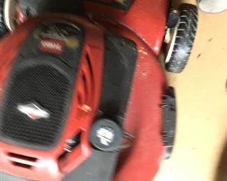 Storage Building - Toro recycler mower