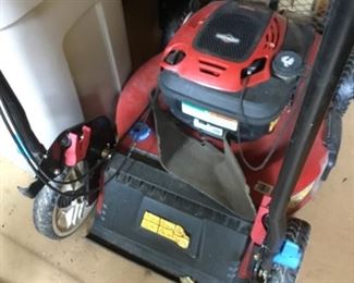 Storage Building - Toro recycler mower