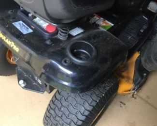 Storage building - PoulanPro riding lawnmower - works!