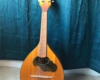 $ 160.00 - Take 60% off - Vintage 8-string Mandolin, Russian Folk Guitar - 24.5" x 9.5"