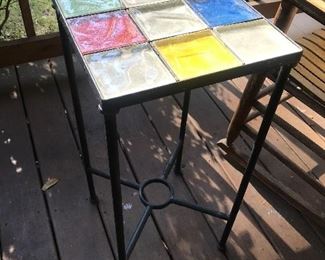 Tile Top Accent Table $ 32.00