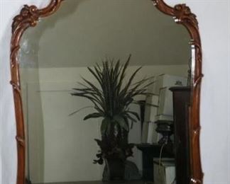 Now  $60     Carved wood mirror   27W x 44H                                            sale price              $75!!!!