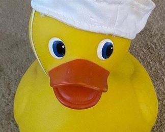 Large rubber ducky 8” tall, 9.5” long $10
Shipping = $8