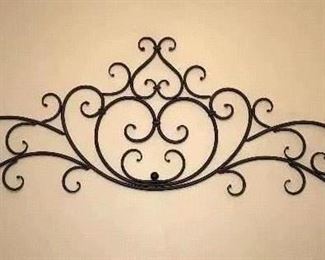 Metal wall art 48” wide, 14” tall $20