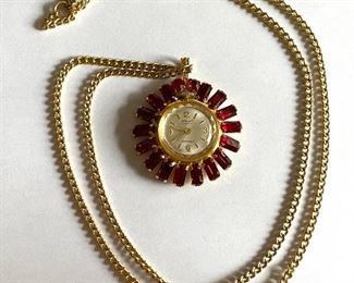 Vintage Helsa 17 jewel wind-up watch pendant (has been serviced) $40
Shipping = $3