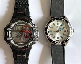 Pair of men’s watches, Invictus has a chip on the face, both have new batteries (must be sold as pair) $14
Shipping = $2