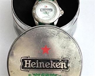 Heineken watch in collector’s tin $14
Shipping = $3