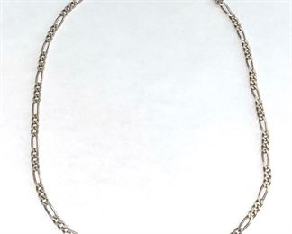 Sterling silver 19” chain link necklace $35
Shipping $1.50