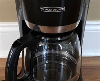 Black and Decker programmable coffee maker $8