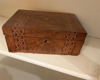 Antique Inlaid Box 