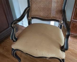 French Side Chair w/caned back 