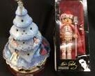 ELVIS BRADFORD EXCHANGE CHRISTMAS TREE AND NUTCRACKER