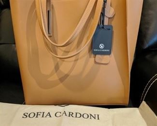 New leather handbag By Sofia Cardoni 