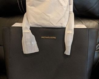 New leather handbag By Michael Kors