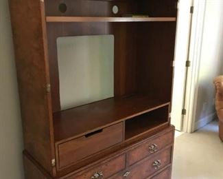 Armoire and Entertainment Cabinet