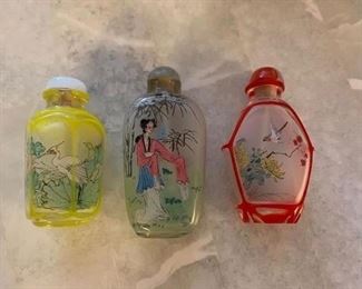 Chinese glass snuff bottles
$20.00 lot 