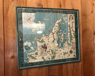 Framed picture of Northern Michigan
