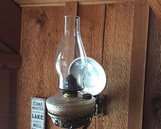 Antique kerosene lantern
