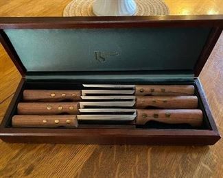 Sabatier knives, new in  box from Hammacher Schlemmer