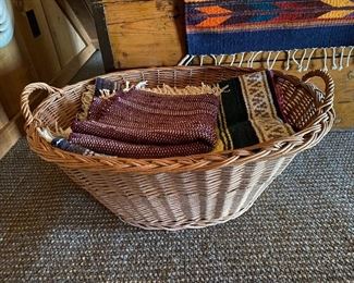 Various wool blankets