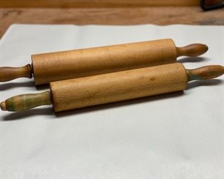 Antique rolling pins