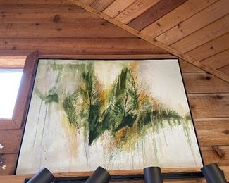 Large original painting by Fran Larson