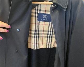 Burberry men's overcoat  40R