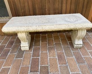 Cement bench