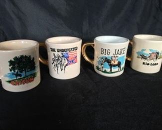 John Wayne Mugs To Cast and Crew. From John Wayne To Gregg Palmer