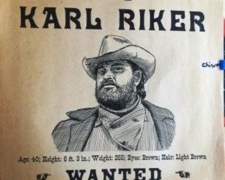 Original Prop Posters from Movie Chisum