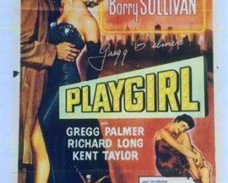 Gregg Palmer Autograph on Copy