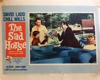 Authentic Lobby Cards, Originals, SAD HORSE