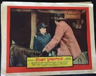 Authentic Lobby Cards, Originals, Fort Laramie (lcflpost)